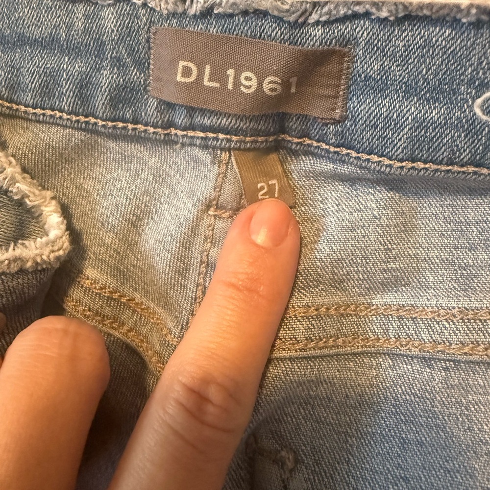 DL1961 Light Blue Denim Jeans - Picture 2 of 3